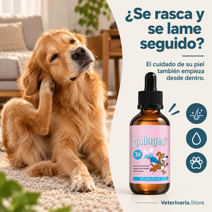 Triple Colágeno Líquido  Premium — Piel y Pelaje