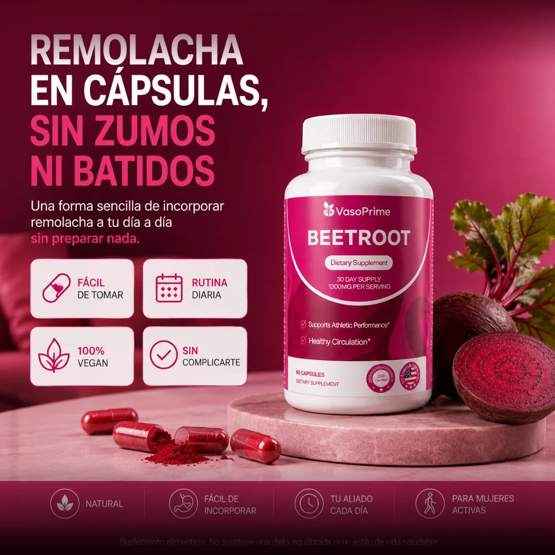 BeetRoot: Un empujón natural para sentirte más activa - TuRitual