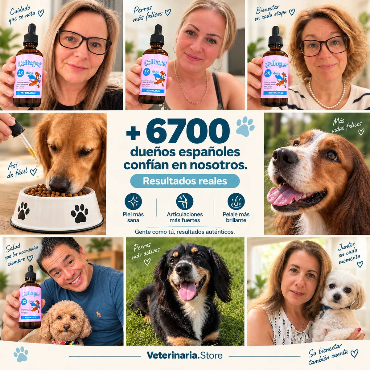 Triple Colágeno Líquido  Premium — Piel y Pelaje