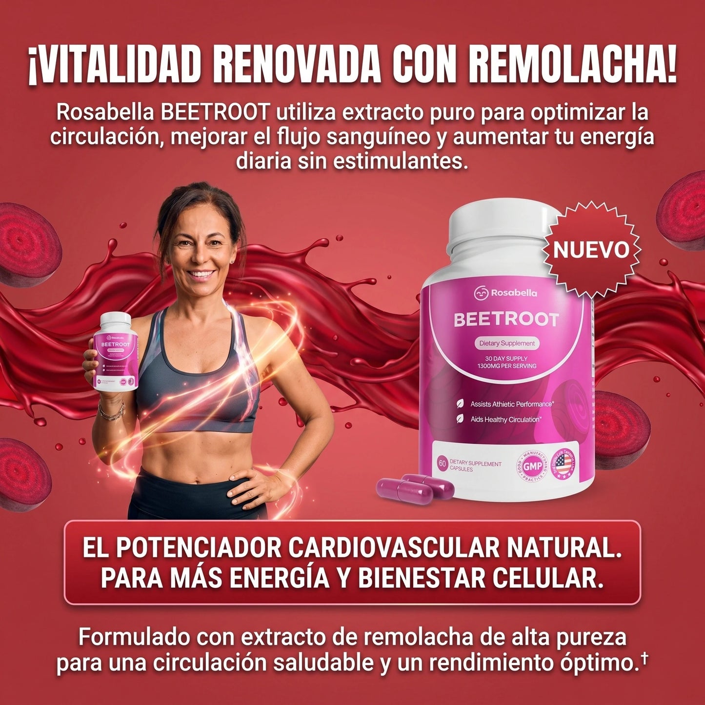 Suplemento Natural para Mejorar Circulación y Recuperar tu Energía